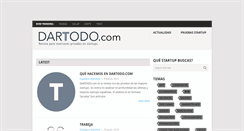 Desktop Screenshot of dartodo.com